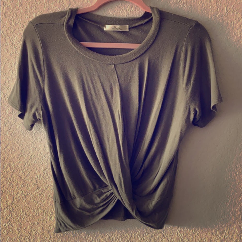 COPY - Tie Knot Cotton Shirt
